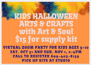 Kids Halloween Arts & Crafts on Zoom